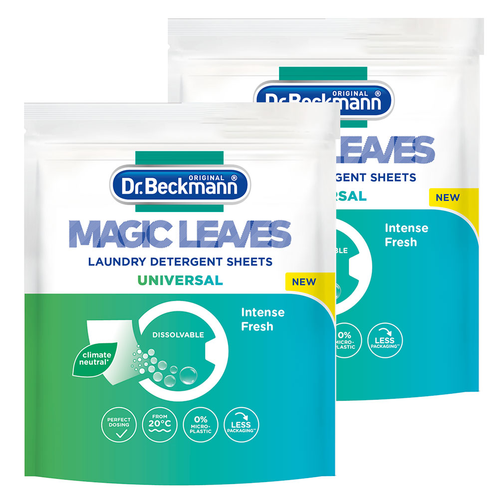 Dr. Beckmann Magic Leaves Laundry Detergent Sheets Universal – buy on, $  10,63