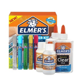 Elmer's Kit de slime esponjoso, 4 unidades y activador