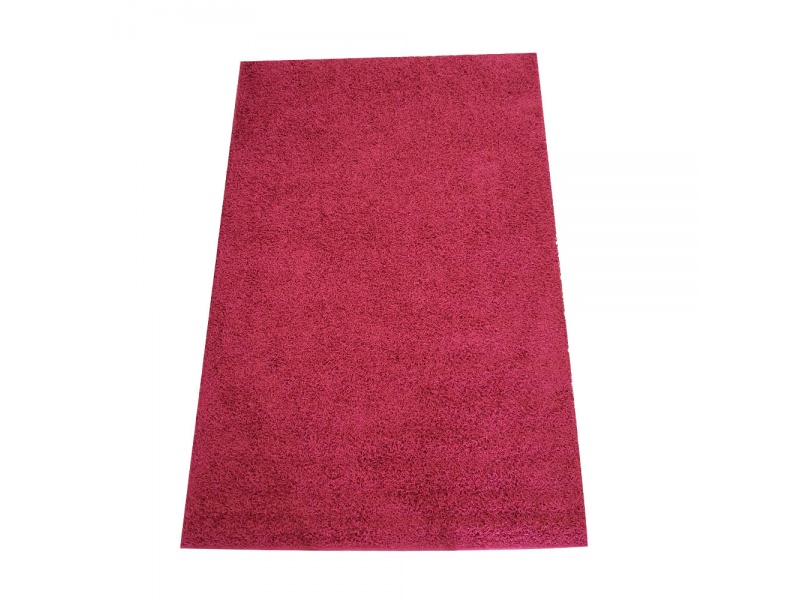 ALFOMBRA LIVING COMEDOR 133X200 SHAGGY ROJA